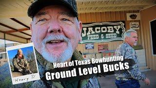 CUZ411 Ground Level Bucks in the Heart of Texas with 'Heavy D'