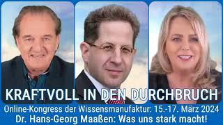 Hans-Georg Maaßen auf dem exklusiven Online-Kongress der Wissensmanufaktur 2024