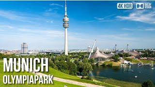 Olympiapark, Munich - The 1972 Summer Olympics Park -  Germany [4K HDR] Walking Tour