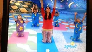 Nina and star sprout good night show kids yoga stretch 3 kids yoga