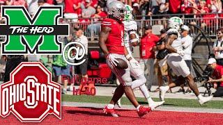 Marshall @ #3 Ohio State full game in 40 | September 21st 2024