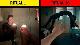 HICE 10 RITUALES DE TERROR EN LA NOCHE (funcionaron)