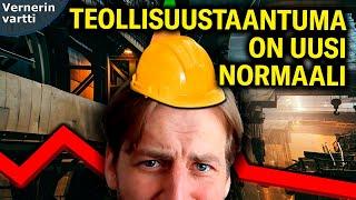 Teollisuustaantuma on uusi normaali | Vernerin Vartti