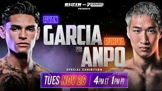 LIVE! - Ryan Garcia vs Rukiya Anpo FULL Press Conference & Face Off Video • RIZIN boxing exhibition