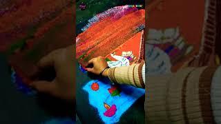 Basant panchami Rangoli/Saraswati puja kolam/subscribe my channel friendhttps://youtu.be/sgWCAKb4TAw