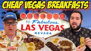 SAVE MONEY at these 5 CHEAP BREAKFAST Spots in LAS VEGAS!| Best Breakfasts for $20 or Less