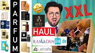 DUPES ohne Ende  XXL Parfum Haul  Ramadan24.de macht es möglich - 11kg PR Paket 
