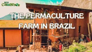 Learn about agroforestry and natural building in community at Eco Caminhos in Brazil 