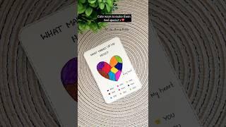 Handmade card for your loved ones | easy gift card ideas #diy #craft #handmade #giftideas #couple