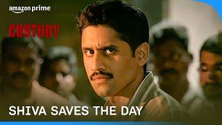 Intense fight scene in the police station | Custody | Naga Chaitanya Akkineni, Arvind Swami