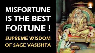 Supreme Wisdom of Sage Vasishta - Ep 69 | Misfortune is the Best Fortune!