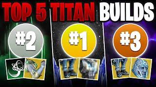 The Top 5 TITAN Builds that Every Guardian Needs for PVE Content | Destiny 2 The Final Shape