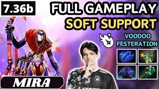 7.36b - Mira WITCH DOCTOR Soft Support Gameplay - Dota 2 Full Match Gameplay