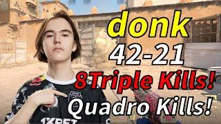 CS2 Spirit donk POV Faceit Dust2 (42-21) | 24/07/06 #cs2 #demo