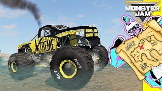 Monster Jam Monday Crashes | Off Road | BeamNG Drive