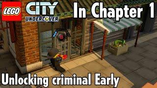 LEGO City Undercover - Unlocking The Robber/Criminal Early | Chapter 1