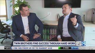 Twin brothers find success through hard work