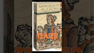 Minchiate Al Cigno Tarot Deck - 2023 - TEASER - QUICK FLIP Through | Tarot Oracle Lenormand Decks