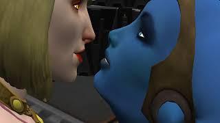 Swtor: Twi'lek lesbian kiss 2