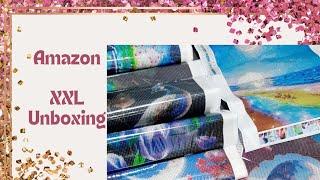 XL Diamond Painting Amazon Unboxing | Bilder unter 3,00€  Angebot ! Für den kleinen Geldbeutel 