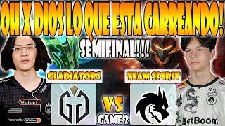 TEAM SPIRIT VS GLADIATORS BO3[GAME 2]SEMIFINAL-SATANIC VS CCNC, WATSON- 1WIN SERIES DOTA 2 FALL-DOTA