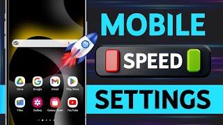 How to Speed Up Android Phone | Mobile Slow Chalta Hai Fast Kaise Kare | Mobile Fast Kaise Kare