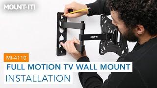 Full Motion TV Wall Mount | MI-4110 (Installation)