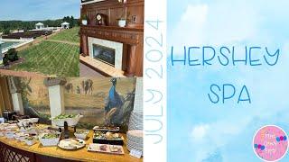 Hershey Hotel Spa and Oasis lunch- July 2024