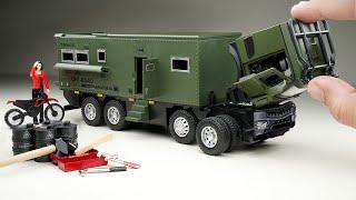 Unboxing of Mercedes RV Arocs Unimog 1:28 Scale Military Spec Diecast Car