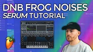 How to make Jump Up DNB Frog Noises like Simula  Serum Tutorial