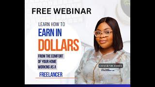 FREELANCING WEBINAR (July 21st)