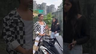 Ktm lover best tiktok funny viral uman sayyed bike video  #shorts #youtubeshorts