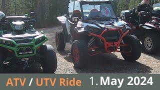 1. Mai ATV / UTV tur 2024.  Polaris / Can Am