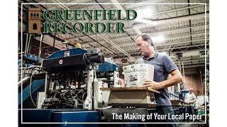 Making The Greenfield Recorder