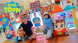 LUCCAS E GI VISITARAM A LOJA DA LUCCAS TOON NO SHOPPING - Parte 1