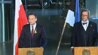 Prezydent Andrzej Duda z wizytą w Estonii