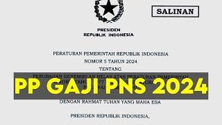 PP Kenaikan Gaji PNS 2024