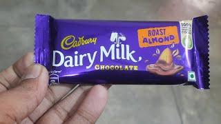 India's Top Chocolates || Cadbury Dairy Milk Roast Almond || Roast Almond Chocolate