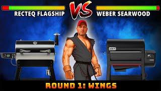 Weber Searwood vs. Recteq Flagship: ROUND 1