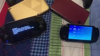 PSP V.S. PSVita Side By Side Comparison!