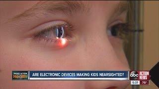 The devices your children use everyday could be harming their eyesight