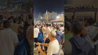 Lag BaOmer celebrations at the Western Wall Jerusalem Israel 2025