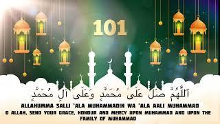 Salawat ALLAHUMMA SALLI ALA MUHAMMAD 1000 times