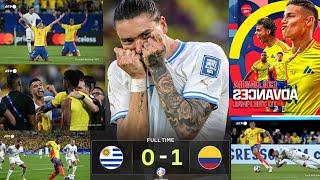 Uruguay vs Colombia #copaamerica2024 #semifinal #highlights