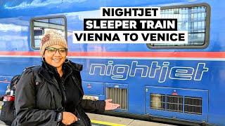Nightjet Sleeper Train Vienna to Venice in Double Deluxe Room