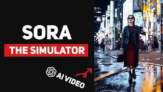 OpenAI's Sora: Text-to-Video AI is a World Simulator?!