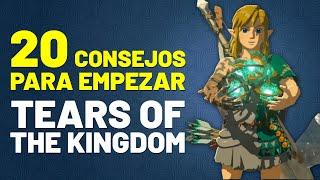 ZELDA TEARS OF THE KINGDOM, 20 CONSEJOS Y TRUCOS que necesitas saber