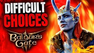 Baldurs Gate 3 - 9 Most DIFFICULT CHOICES That Keep Me Up at Night...