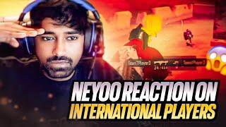 NEYOO EPIC REACTION TO INTERNATIONAL PLAYERS !!!