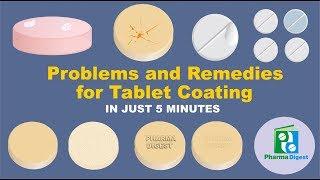 Problems and Remedies for Tablet Coating in Just 5 Minutes